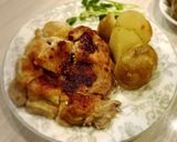鶏モモ肉のフレンチドレッシング焼き作り方13写真