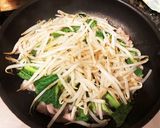 豚こまともやしの蒸しポン酢あえ作り方6写真