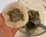セロリの葉餃子作り方4写真