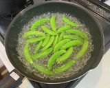 パリパリえんどうのカレー炒飯作り方1写真