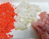 シンプルな塩炒飯作り方1写真