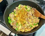 パリパリえんどうのカレー炒飯作り方8写真