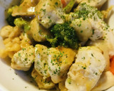 冷凍野菜と鶏肉のオイスターソース炒め作り方3写真