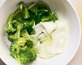 茄子椎茸きな粉甘ごま噌味八宝回鍋肉風作り方7写真
