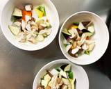 茄子椎茸簡単トマトウスター味豆腐八宝菜風作り方8写真