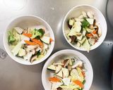 茄子椎茸きな粉甘ごま噌味八宝回鍋肉風作り方9写真