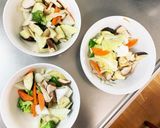 茄子椎茸きな粉甘ごま噌味八宝回鍋肉風作り方11写真