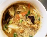 茄子椎茸きな粉甘ごま噌味八宝回鍋肉風作り方15写真