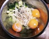 ブロッコリーのチーズオムレツ作り方1写真
