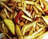簡単に♪さつまいもとごぼうの塩きんぴら作り方5写真