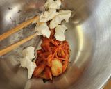 ブロッコリーキムチー和え★夕食★おつまみ作り方2写真