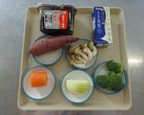 さつま芋ときのこのほっこりスープ作り方1写真