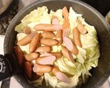 キャベツとウインナーの洋風ほったらかし煮作り方2写真