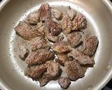 牛肩ロースの醤油レモン炒め（野菜添え）作り方7写真