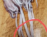 イカ下足マヨバター唐辛子焼き♪作り方1写真