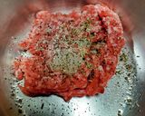 ピーマンの肉詰めをチーズで焼きました～作り方1写真