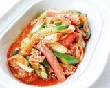焼肉に合う【カニカマキュウリのキムチ炒め作り方6写真