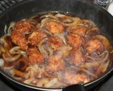 鶏のから揚げ半熟たまご丼作り方3写真
