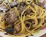 簡単！サバ缶パスタ作り方4写真