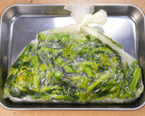 蒸し鶏と菜の花の特製ごまだれサラダ☆作り方2写真