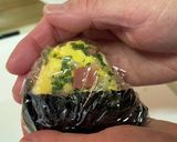 いり卵とベーコンのおにぎり作り方9写真