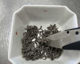 もずくと津堅にんじんのかき揚げ風作り方1写真