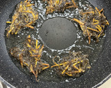 もずくと津堅にんじんのかき揚げ風作り方4写真