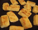 生麩と水菜の照り焼きステーキ作り方3写真