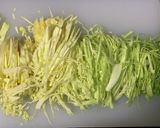 キャベツの青じそドレッシング和え作り方1写真