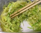 キャベツの青じそドレッシング和え作り方4写真