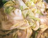 キャベツとたらこの煮浸し作り方5写真