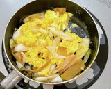 メンマと長ネギのピリ辛ふんわり卵炒め作り方10写真