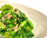 病みつき注意!菜の花の胡麻和え作り方5写真