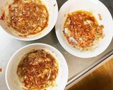 肉無豆腐簡単中華風ナポリタン味野菜炒め作り方5写真