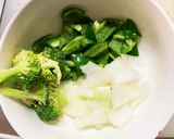 肉無豆腐簡単中華風ナポリタン味野菜炒め作り方9写真