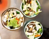 肉無豆腐簡単中華風ナポリタン味野菜炒め作り方12写真