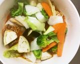肉無豆腐簡単中華風ナポリタン味野菜炒め作り方14写真