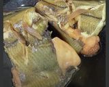 黄金比の煮汁　失敗無し　カレイの煮付け作り方14写真