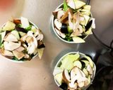 肉無チクワ簡単中華風カルボ味野菜炒め作り方11写真
