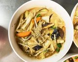 肉無チクワ簡単中華風カルボ味野菜炒め作り方20写真