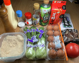 トマトのふわとろ卵炒めと青梗菜＆キクラゲ作り方1写真