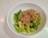 アスパラ醤油バター作り方4写真