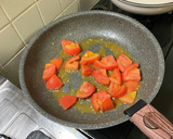 トマトのふわとろ卵炒めと青梗菜＆キクラゲ作り方7写真