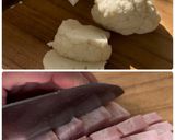 カリフラワーとベーコンのバター醤油炒め作り方1写真