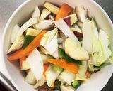 お一人様簡単ガパオ味根菜たっぷり野菜炒作り方13写真