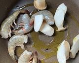 海老のレモンソテー 菜の花添え作り方1写真