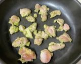 鶏肉キャベツバジル炒め作り方3写真