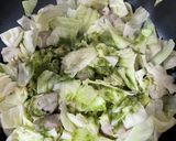 鶏肉キャベツバジル炒め作り方6写真