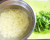 じゃがいもとピーマンの青椒肉絲風炒め作り方1写真