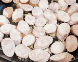 子供と作れる♪魚肉ソーセージの磯辺焼き☆作り方3写真